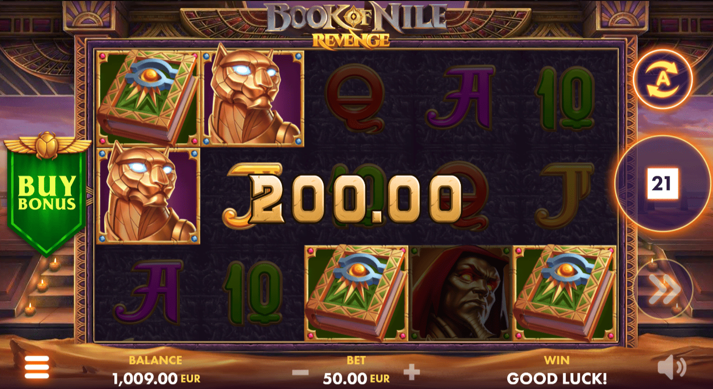 zagraj w slot book of nile: revenge