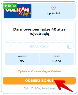40 zl bez depozytu bonus dla graczy