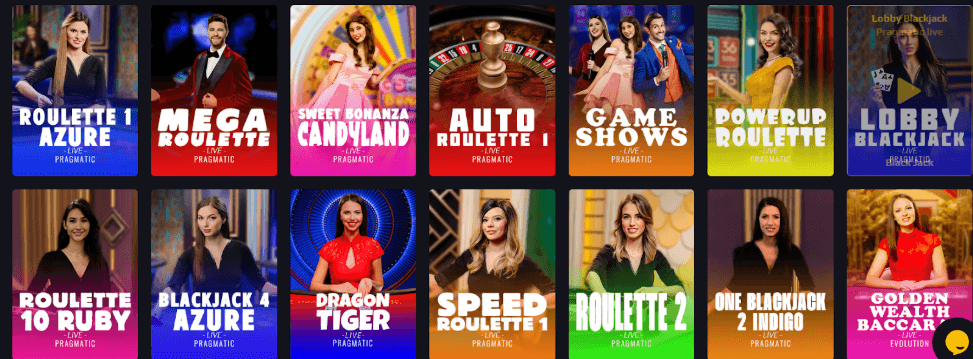 Chancer.bet - Gry z krupierem