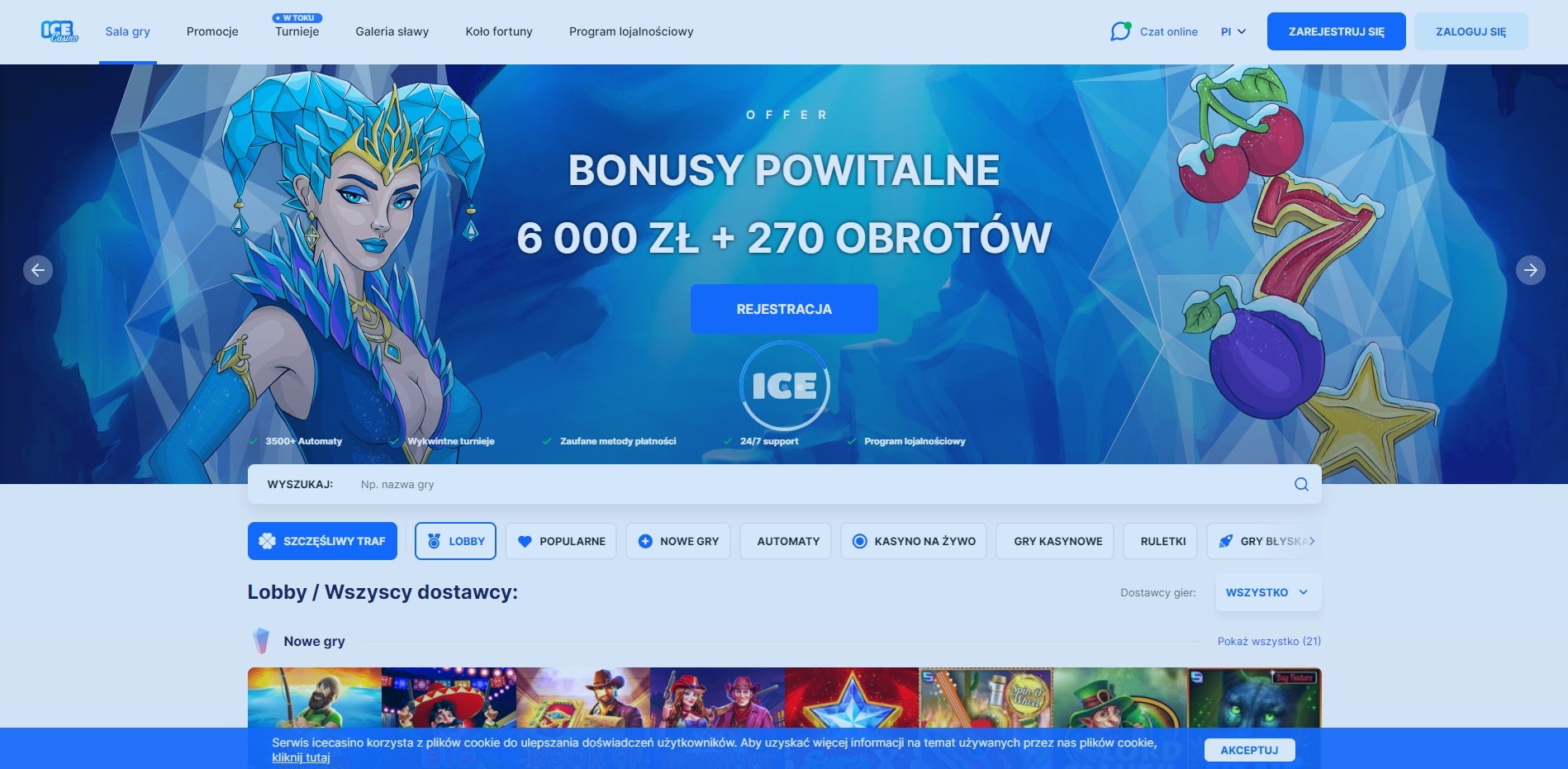 Ice Casino kasyno online