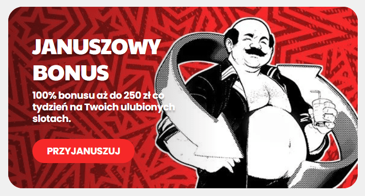 Janusz casino bonus