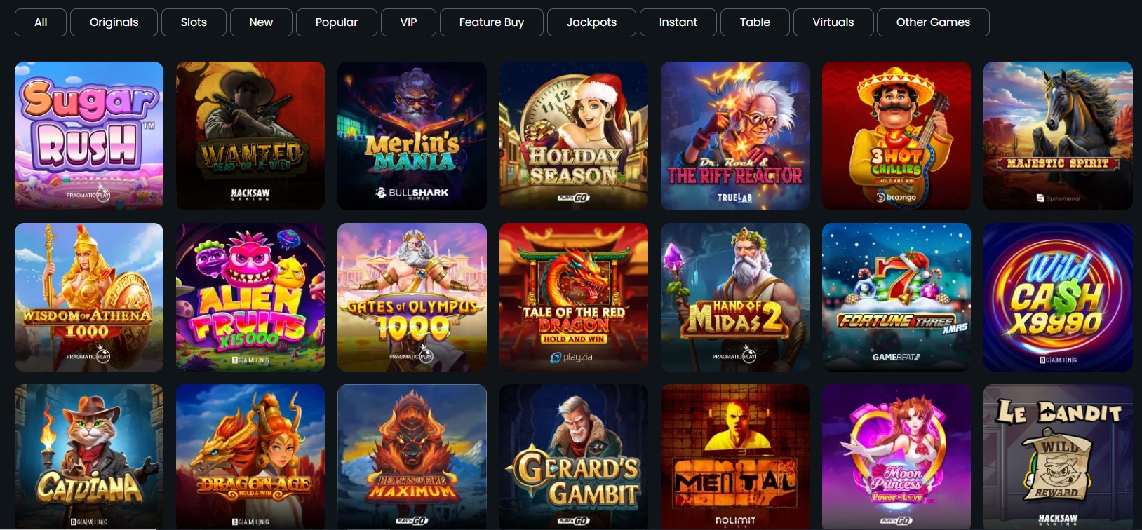 Ulubione automaty w kasynie betspino