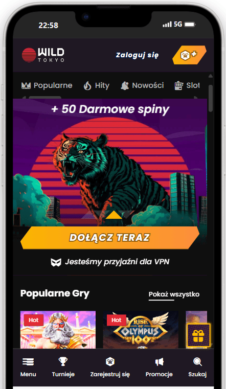 Wild Tokyo - wersja mobilna