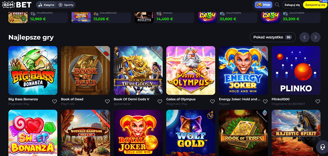 bdmbet gry