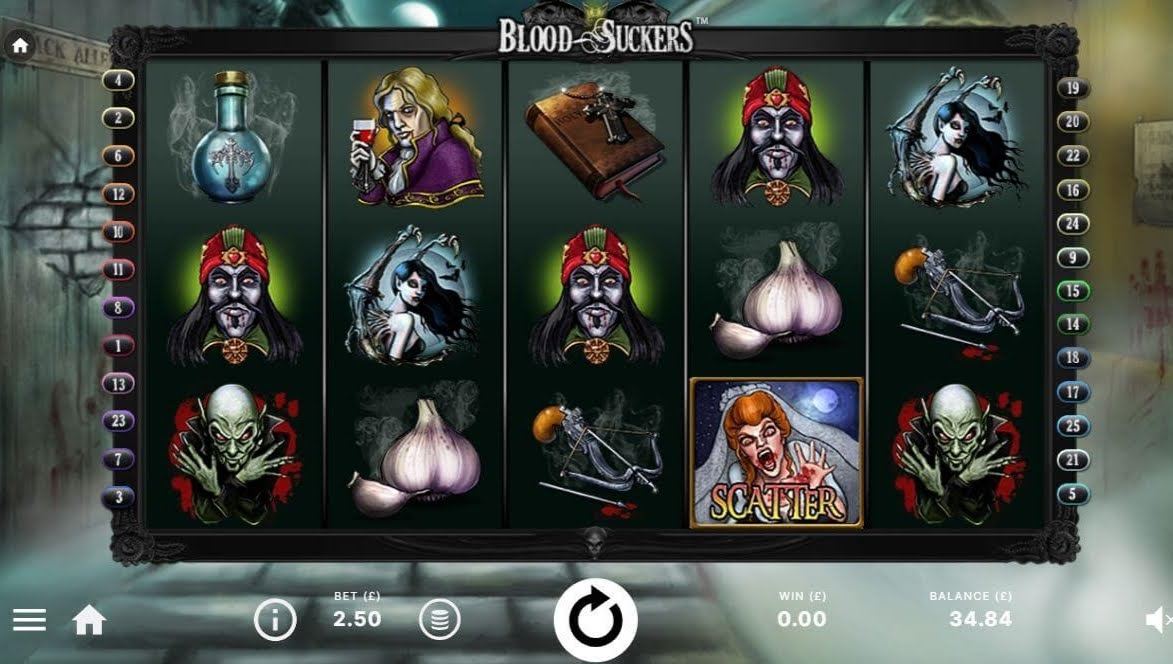 Blood Suckers – Wampirzy Slot