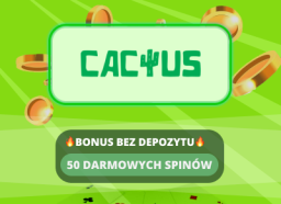 Cactus Casino  bonus bez depozytu z kodem