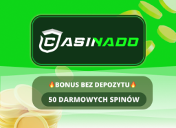 Casinado Casino no deposit bonus