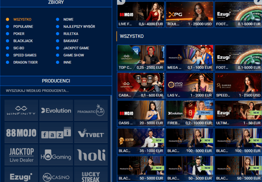 fairpari kasyno na zywo