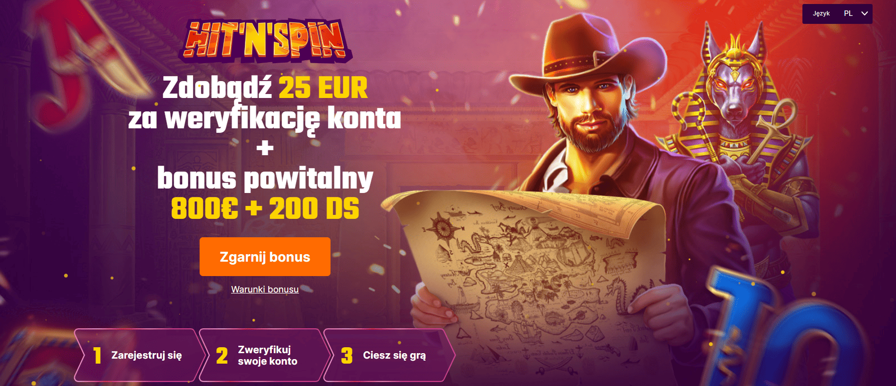 hitnspin 25 euro