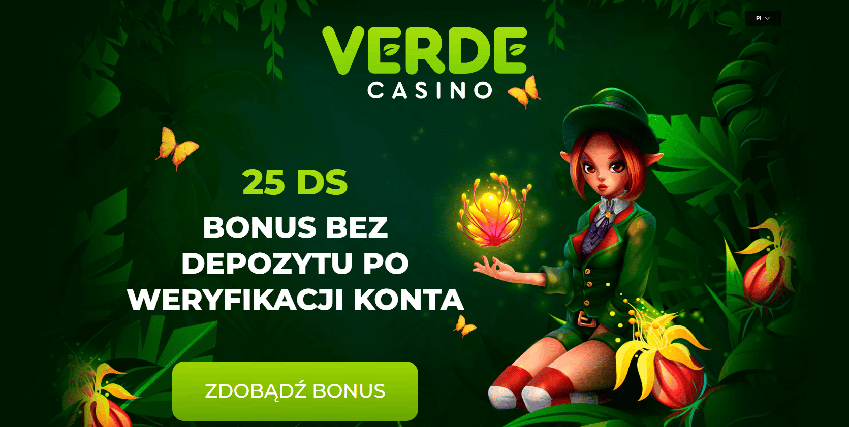 verde casino promocyjne 25 spinow za darmo