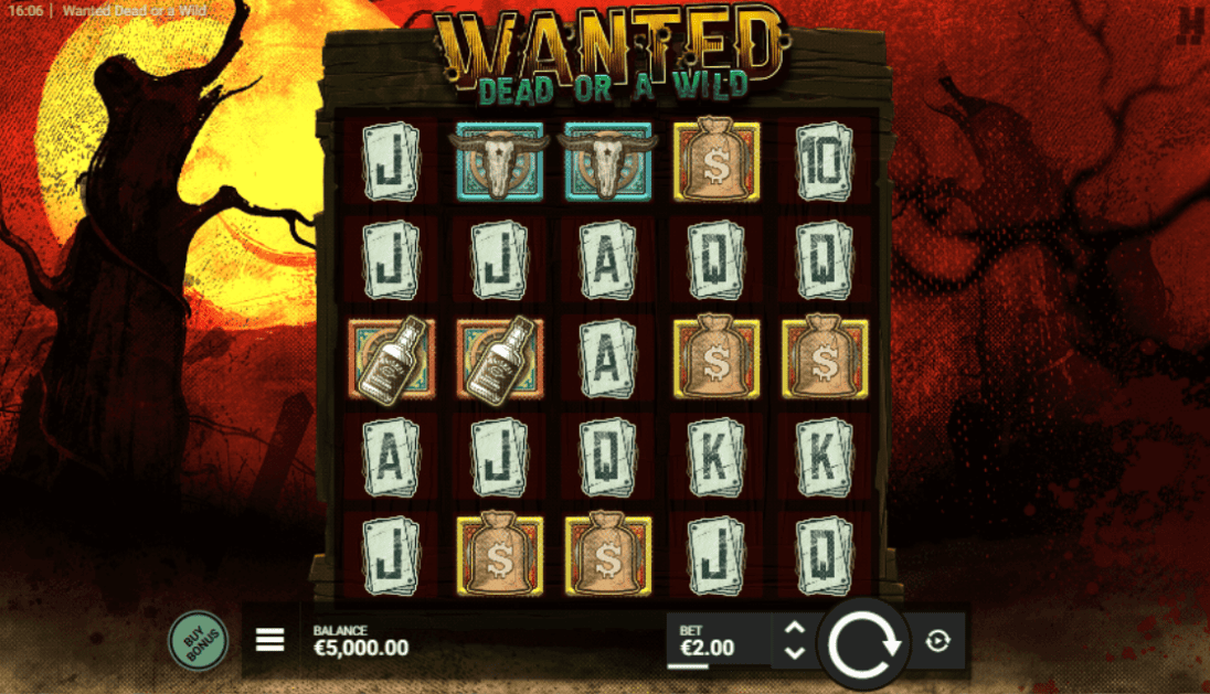 wanted dead or a wild gra